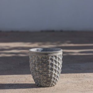 Grey Viking Modern Indoor/Outdoor Pot