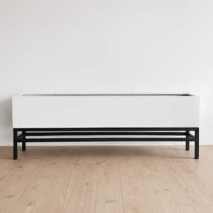 The Horizon Trellis Steel Planter