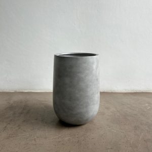 Cloudy Haze Fiber-Glass Modern Pot