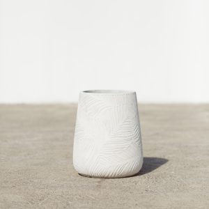 Grand White Maple Modern Outdoor Pot