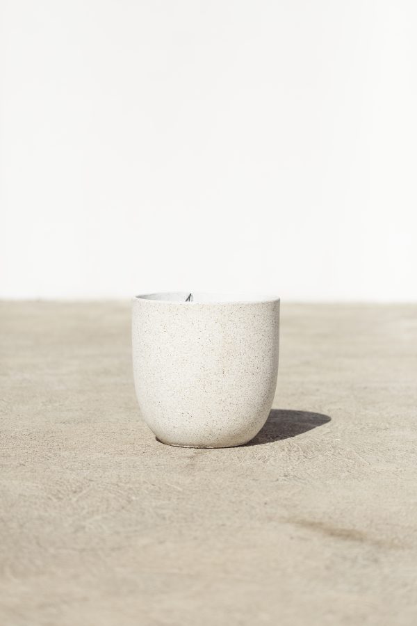 OG Cream Modern Outdoor Pot