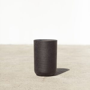 Eiffel Black Modern Outdoor Pot