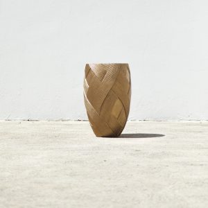 Golden Willow Modern Outdoor Pot