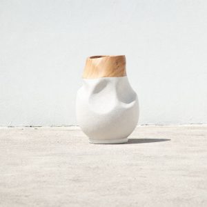 White Aura Modern Indoor Pot